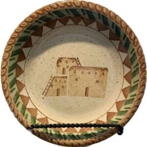 Salute DESERT ADOBE HOUSE. 8 1/4 inch